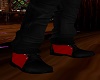 Black w/ Red Shoes