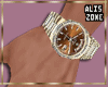 [AZ] Elegant  Gold Watch