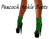 Peacock Ankle Boots