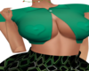 blusa verde