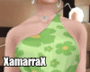 Green Flower Dress