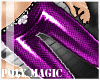 [PM] Purple Leather Pant