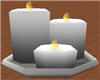 Two Tone Pillar Candles