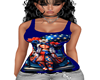 4th July Preg Top