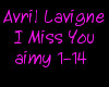 Avril Lavigne-I Miss You