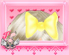 <3*P Yellow hair bow