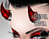 Cat~ Devil Diva Horns .F