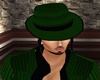 Green/Black Mafia Hat