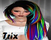 Lebekka Blk Rainbow Mix