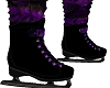 male purple skates
