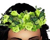 Flower crown green