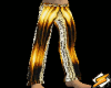 ! Flameing Gold Pants