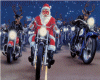biker santa
