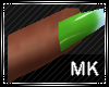 MK| Nails Lime Green