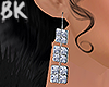 Silver Diamonds Earrings