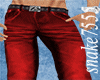 ~S~Muscled Jeans Red