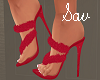 Red Sparkle Sandals