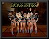 Badass Sisters Framed