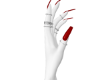 Red Nails+Rings