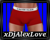 CK Boxers red