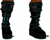 PVC Spike Boot Teal (M)