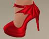 Batty Heels Red
