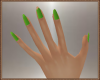 Hot Green Nails