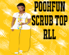 PoohFun Scrub Top RLL