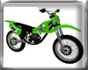 Green Motocross Bike