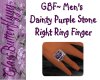 GBF~Purple Stone Ring