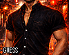 Half Open Shirt Black