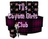 Coyote Girls Club TVs