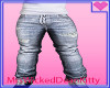 Mens Ripped Light Jeans
