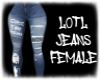 LOTL F Jeans For Vest