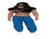 Midblue joggie pants