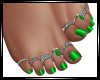 TA`Pretty Toes Green