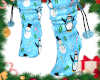 Christmas Socks Blue