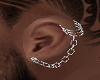 Earring Chain Silver -M