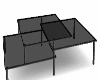 Coffee table smoke glass