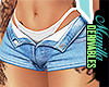 ! M - Denim Shorts 25