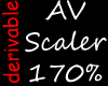 *Mus* AV Scaler 170% M/F