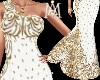 *White&Gold Wedding Dres