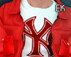 Red jacket