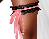 Garter Pink/Black Left