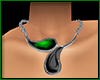 Drop Necklace Green