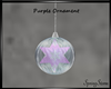 Purple Ani Ornament