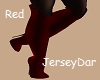 Red Velour Boot II