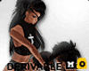 Submissively On Knees