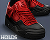 4's Red on Black