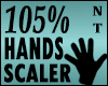Hands Scaler 105% M/F